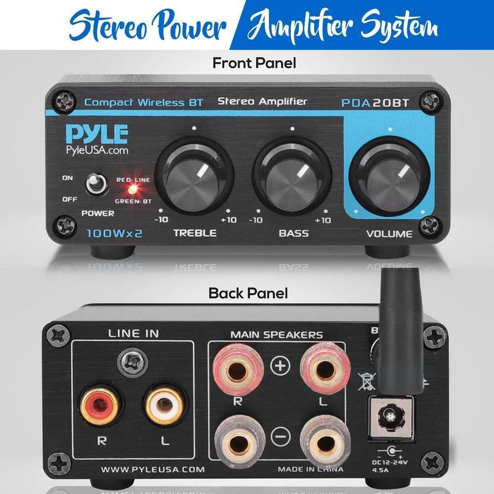  Pyle 2 Channel Hifi Amp