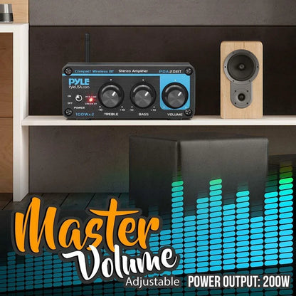  Pyle 2 Channel Hifi Amp